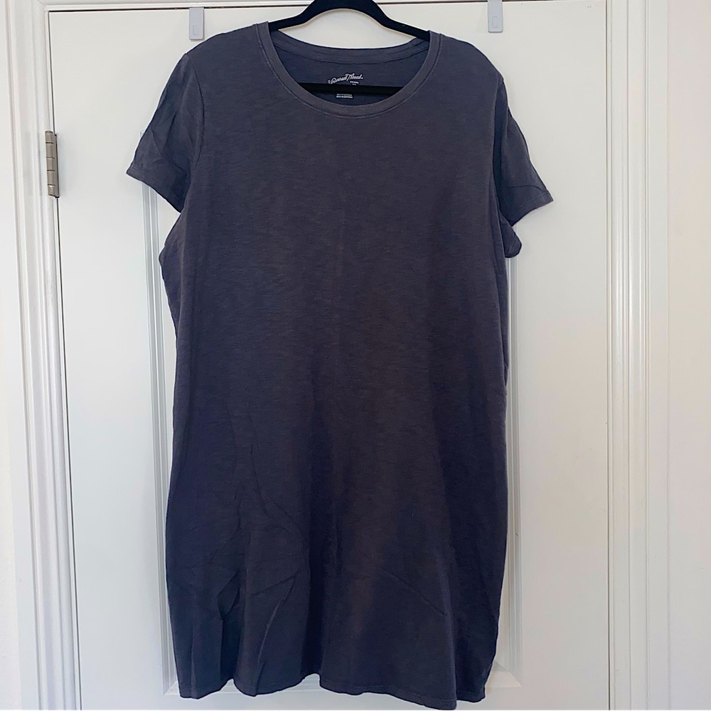 Universal Thread Blue T-shirt Mini Dress